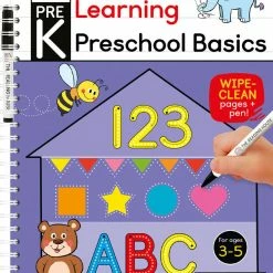 Random House Learning Preschool Basics (Pre-K Wipe Clean Workbook) - English Edition