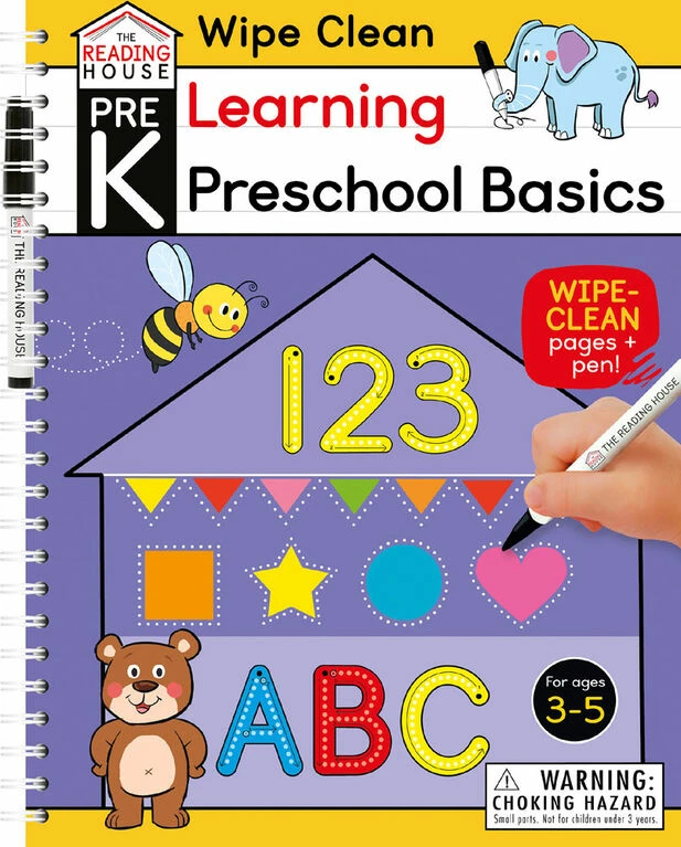 Random House Learning Preschool Basics (Pre-K Wipe Clean Workbook) - English Edition 3 Random House Learning Preschool Basics (Pre-K Wipe Clean Workbook) - English Edition