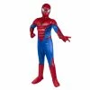 JAZWARES Marvel's Spider-Man Deluxe Youth Costume - Extra Small - Muscle Jumpsuit With Printed Design And Polyfill Stuffing Plus Full Fabric Headpiece And Gloves 1 JAZWARES Marvel's Spider-Man Deluxe Youth Costume - Extra Small - Muscle Jumpsuit With Printed Design And Polyfill Stuffing Plus Full Fabric Headpiece And Gloves -KidKraft store F4301AE5 1