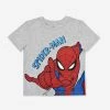 Happy Kids Marvel Spider-Man Short Sleeve Top Grey 1 Happy Kids Marvel Spider-Man Short Sleeve Top Grey -KidKraft store F43D2AD8 1 2