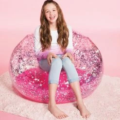 Danawares 3C4G Glitter Confetti Chair - Pink 8 Danawares 3C4G Glitter Confetti Chair - Pink -KidKraft store F4454A04 3