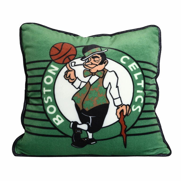 Nemcor NBA Boston Celtics Pillow Cushion, 18" X 18" 3 Nemcor NBA Boston Celtics Pillow Cushion, 18" X 18"