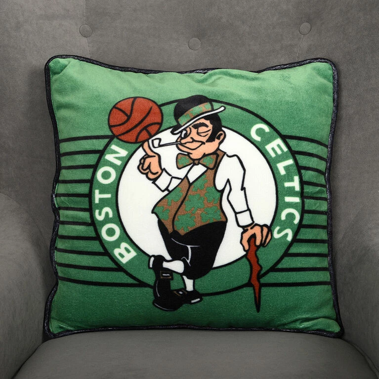Nemcor NBA Boston Celtics Pillow Cushion, 18" X 18" 4 Nemcor NBA Boston Celtics Pillow Cushion, 18" X 18" - Image 2