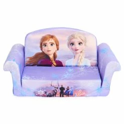 SPIN MASTER Marshmallow Furniture, Children's 2-in-1 Flip Open Foam Compressed Sofa, Frozen 1