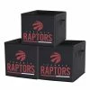 Nemcor NBA Toronto Raptors Foldable Storage Basket Bin Containers (Pack Of 3) -KidKraft store F4F5FAE6 1