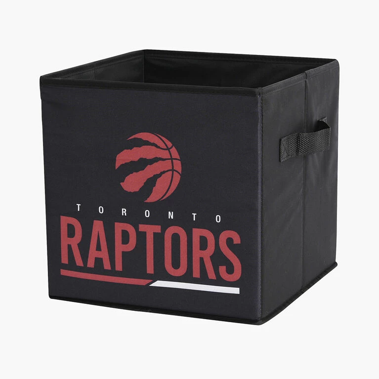 Nemcor NBA Toronto Raptors Foldable Storage Basket Bin Containers (Pack Of 3) 5 Nemcor NBA Toronto Raptors Foldable Storage Basket Bin Containers (Pack Of 3) - Image 3