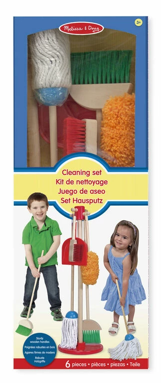 Melissa & Doug Let's Play House! Dust, Sweep & Mop - English Edition 7 Melissa & Doug Let's Play House! Dust, Sweep & Mop - English Edition - Image 5